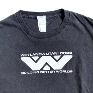 WEYLAND YUTANI Corp ALIEN T Shirt Black